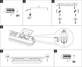 Corp de iluminat tehnic LED, tip fluorescent, 18W, 230V, 4200K, 60 cm, IP65