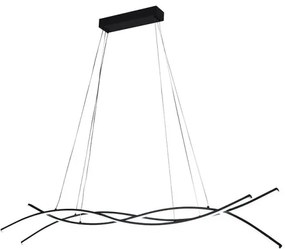 Lustră LED dimabilă aplicată LED/80W/230V 3000-6500K + telecomandă