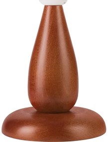 Lampă de masă PERA 1xE27/60W/230V maro/fag