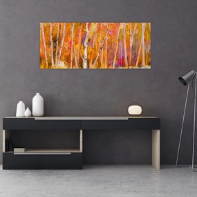 Tablou - Pădurea toamna (120x50 cm)