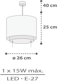 Lustră pentru copii Dalber 60622 RHICO AND CROCO 1xE27/15W/230V