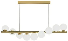 Lustra LED Pendul Elit's Imala, 9Abajururi, bec G9 Gold