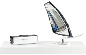 Stilista Raft de perete Volato, 50 cm, alb