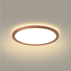 Brilagi - Plafonieră LED pentru baie ULTRA SLIM, LED/12W/230V, Ø 22,5 cm, aur roz, IP54