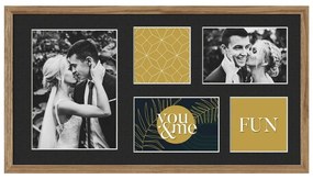 Ramă foto 29x53 cm Kyoto Black – Styler