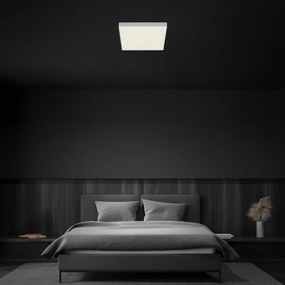 Plafonieră LED Briloner 7078-414 STAR SKY LED/21W/230V 28x28 cm argintiu