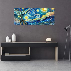 Tablou – Mozaic al nopții înstelate (120x50 cm)