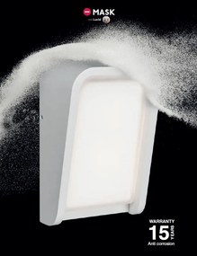 Aplica LED perete exterior design modern IP65 MASK gri