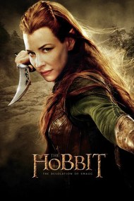 Poster de artă Hobbit - Tauriel