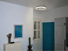 Osram - Plafonieră LED DECOR CIRCLE, 32W, 230V, Ø 50 cm, negru/alb