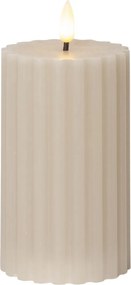 Lumânare LED (înălțime 15 cm) Flamme Stripe – Star Trading