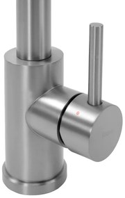 REA-B0417 - Baterie pentru chiuvetă COLIN, cu pulverizator extractibil, 42,5 cm, finisaj nichel