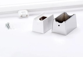 Aplica LED moderna tip tub VISAGIST crom