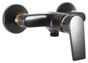 Baterie de duș RAV Slezák COLORADO CO181.5CMATZ - negru/auriu