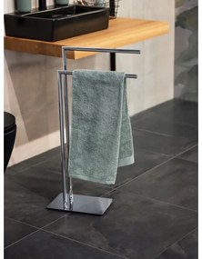 WENKO 18563100 - Suport pentru prosoape RECCO, 48 x 80,5 cm, crom lucios