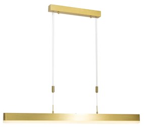 Moderne hanglamp goud 150 cm incl LED - Lamba