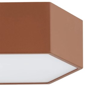 Plafoniera, Spot aplicat LED LIBERO teracota