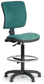 Scaun de lucru Milano II cu suport pentru picioare, verde