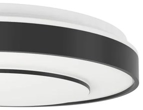 Eglo 300688 - LED RGBW corp de tavan dimabil MONTERIGGIONI-Z LED/18,5W/230V negru + telecomandă