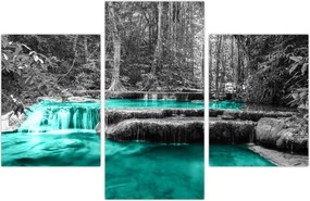 Tablou - Râul de iarnă (90x60 cm)