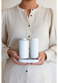 Set 2 dozatoare detergent de vase / sapun lichid Brabantia SinkStyle 1008505, 200 ml, Cu strat mineral, Alb