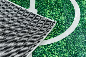BAMBINO 51760 covor lavabil Teren, fotbal pentru copii anti-alunecare - verde