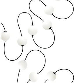 Lanț LED decorativ de exterior 10xLED/0,8W/230V IP67 7,7 m