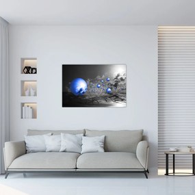 Tabloul bilelor albastru închis (90x60 cm)