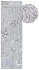 Covor tip traversă crem 80x240 cm Chappe Cream White – Elle Decoration