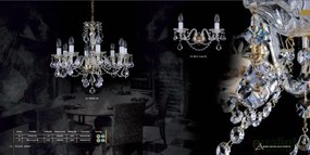 Aplica de perete Cristal Bohemia Exclusive KIM II.va-pe WL CE