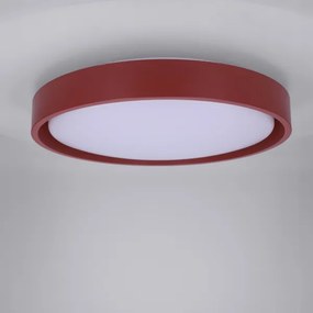 Brilagi - corp de iluminat LED reglabil MATTEO LED/48W/230V 3000-6500K Ø 41 cm roșu + telecomandă