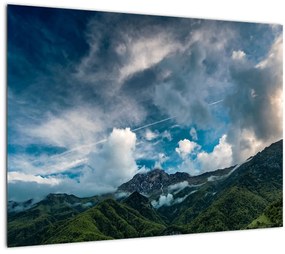 Tablou  cu munții (70x50 cm), în 40 de alte dimensiuni noi