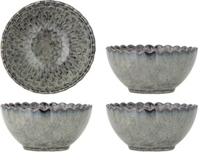 Boluri mici gri 4 buc. pentru supă din ceramică 625 ml Katrina – Bloomingville