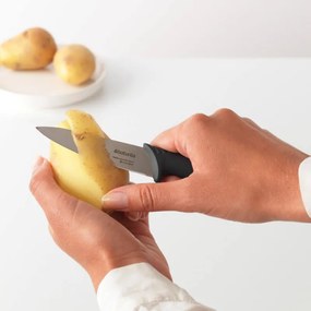 Decojitor Brabantia Tasty+ 1001166, 9 cm, Otel calit, Rezistent la zgarieturi si coroziune, Gri închis