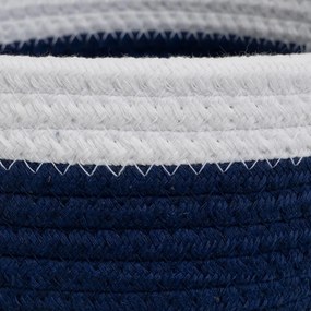 Coșuri de depozitare 3 buc. din material textil ø 26x11 cm – Casa Selección