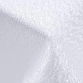Goldea țesătură teflonată pentru fețe de masă - alb 160 cm