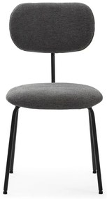 Scaune de dining negre 4 buc. Dash – Marckeric