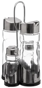Oliviera Turin, inox, sticla, 4 piese