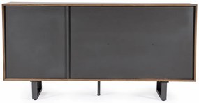 Comoda cu doua usi si trei sertare, 150x42x75 cm, Garwood, Bizzotto