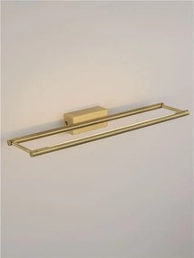 Aplica de perete LED stil minimalist OLAS aurie