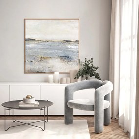 Tablou pictat manual 100x100 cm Trace Of Nature – Malerifabrikken