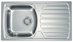 Chiuvetă de bucătărie ALVEUS 1136539 BASIC 78x43,5 cm crom