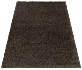 Covor maro închis 200x290 cm Fluffy – Ayyildiz Carpets