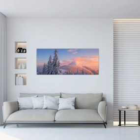 Tablou - Peisaj de iarnă (120x50 cm)