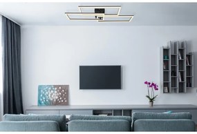 Lustra LED aplicata cu telecomanda design modern geometric TINY 58W