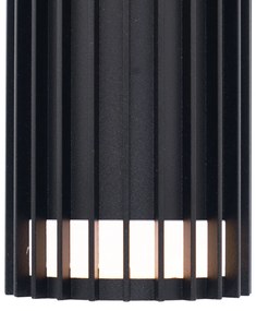 Plafonieră de exterior cu design negru IP44 - Boris