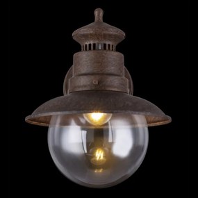 Aplica de exterior clasica cu IP44 SELLA ruginie 3272R GL