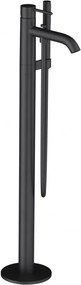 Baterie cada - dus freestanding Kludi Bozz negru monocomanda