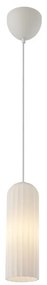 Lustra/Pendul design nordic Miella alb