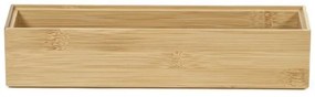 Organizator Compactor Bamboo Box, 30 x 7,5 x 6,35 cm, lemn natural